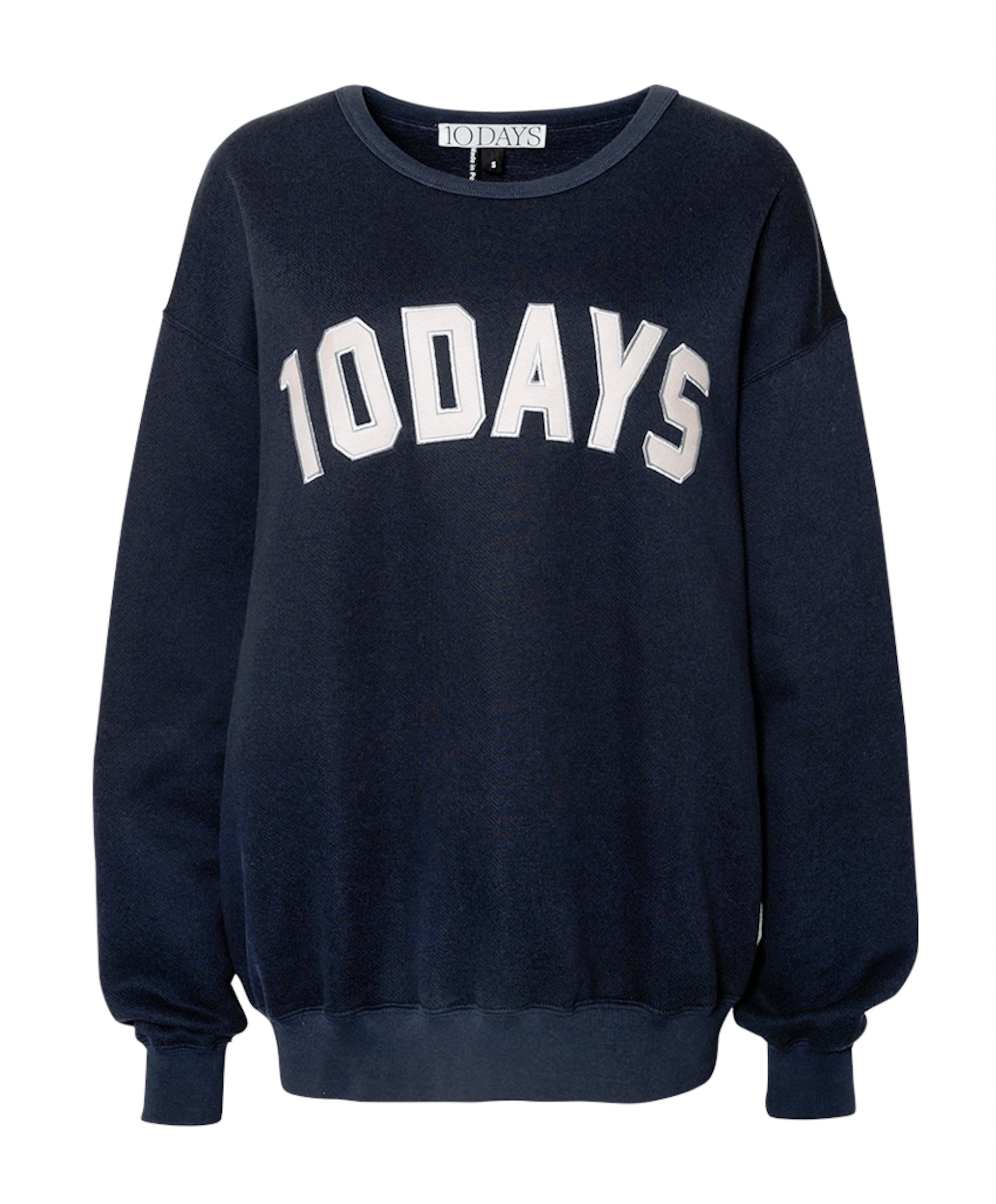 10 Days Sweater blauw 446 Van Tilburg