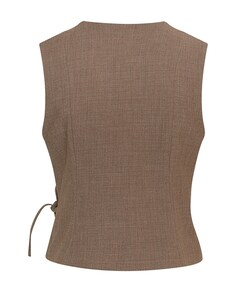 Dames gilet bruin