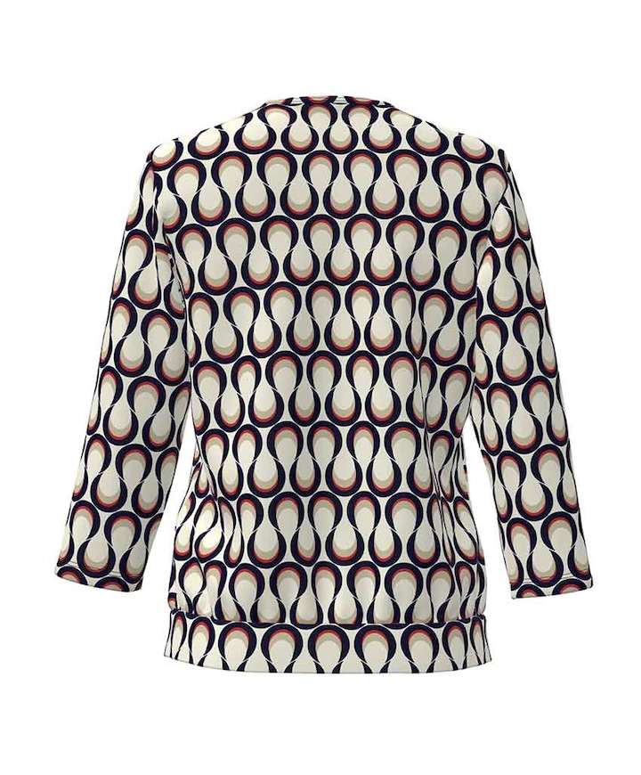 Dames longsleeve rood