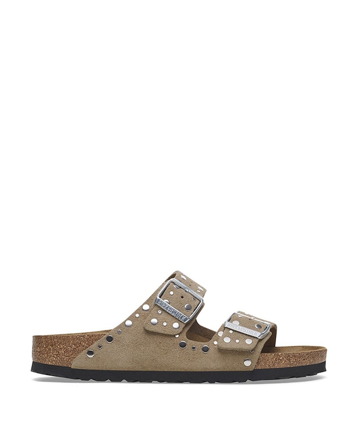 Arizona Rivets dames slippers beige