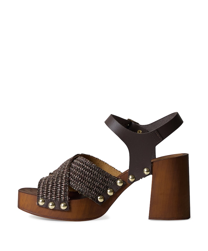 Zada dames sandalets bruin