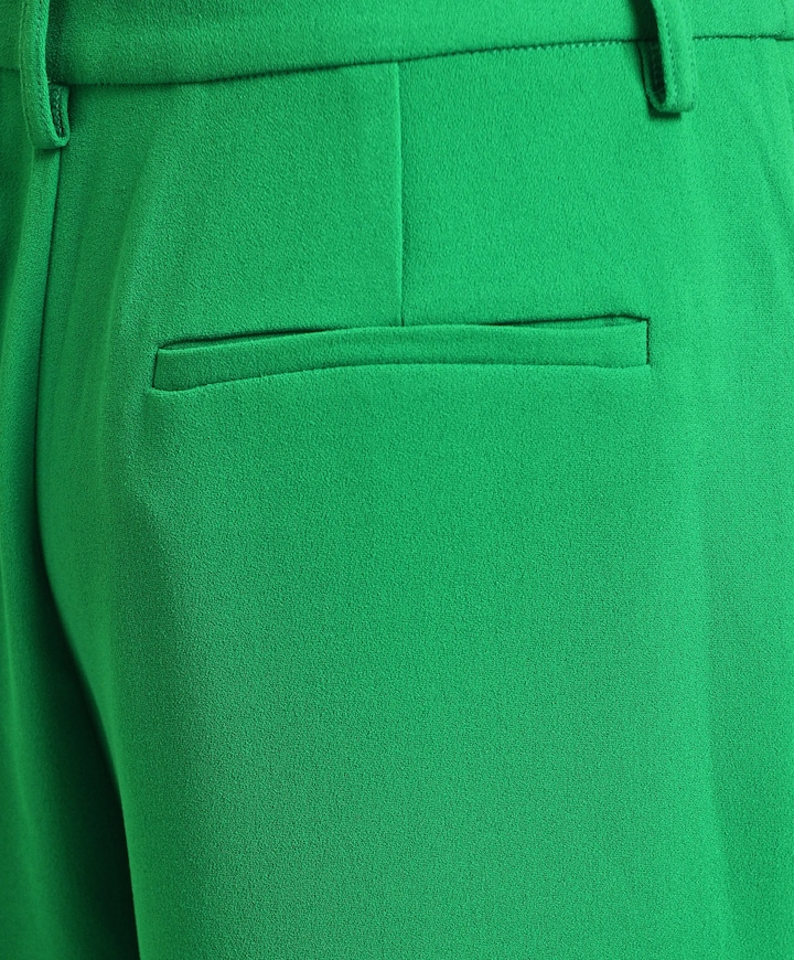 Kelsea Wide Leg dames pantalon groen