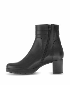 dames enkellaarzen zwart