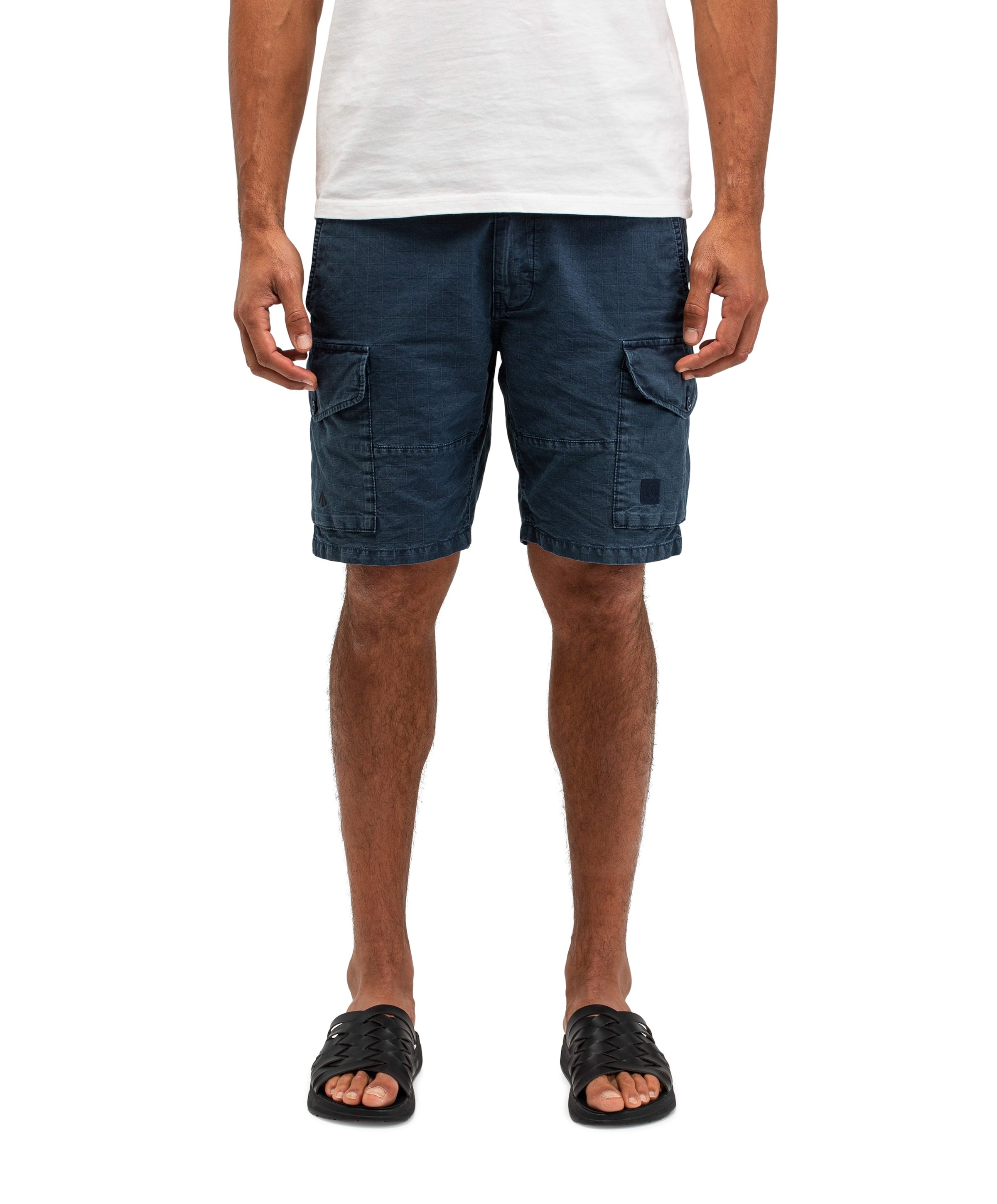 Wilton Ripstop heren korte broek blauw