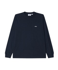 Heren longsleeve blauw