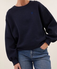 Dames sweater blauw