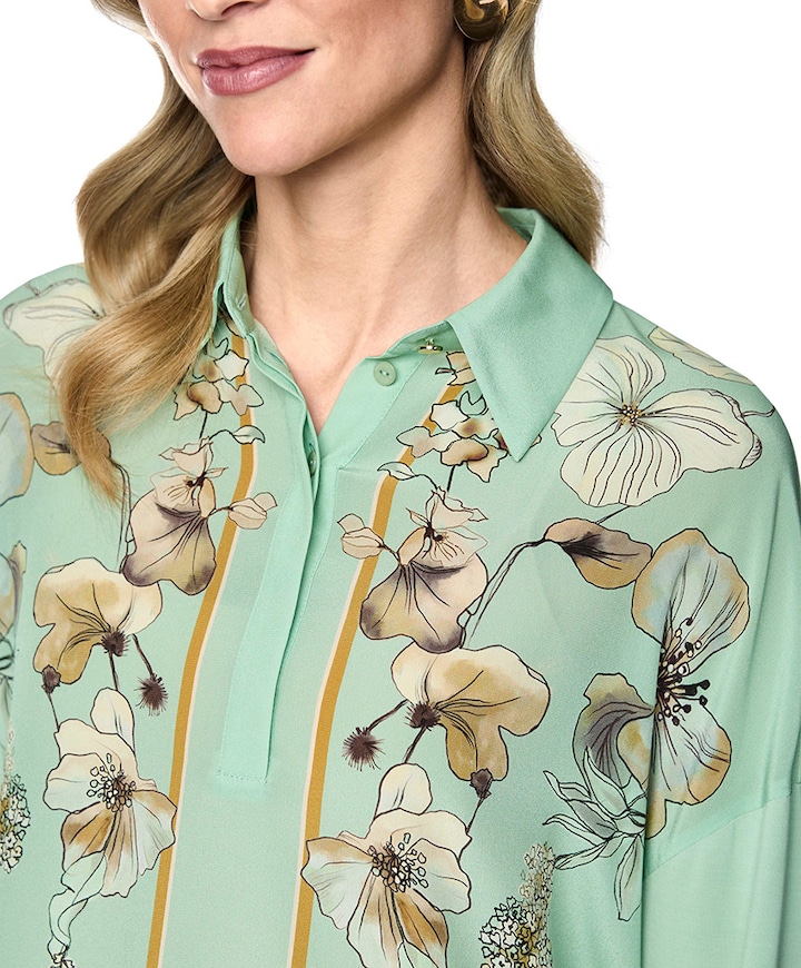 Dames blouse groen