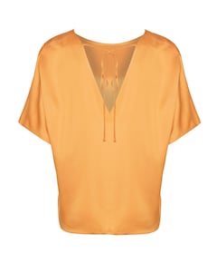 Dames blouse oranje