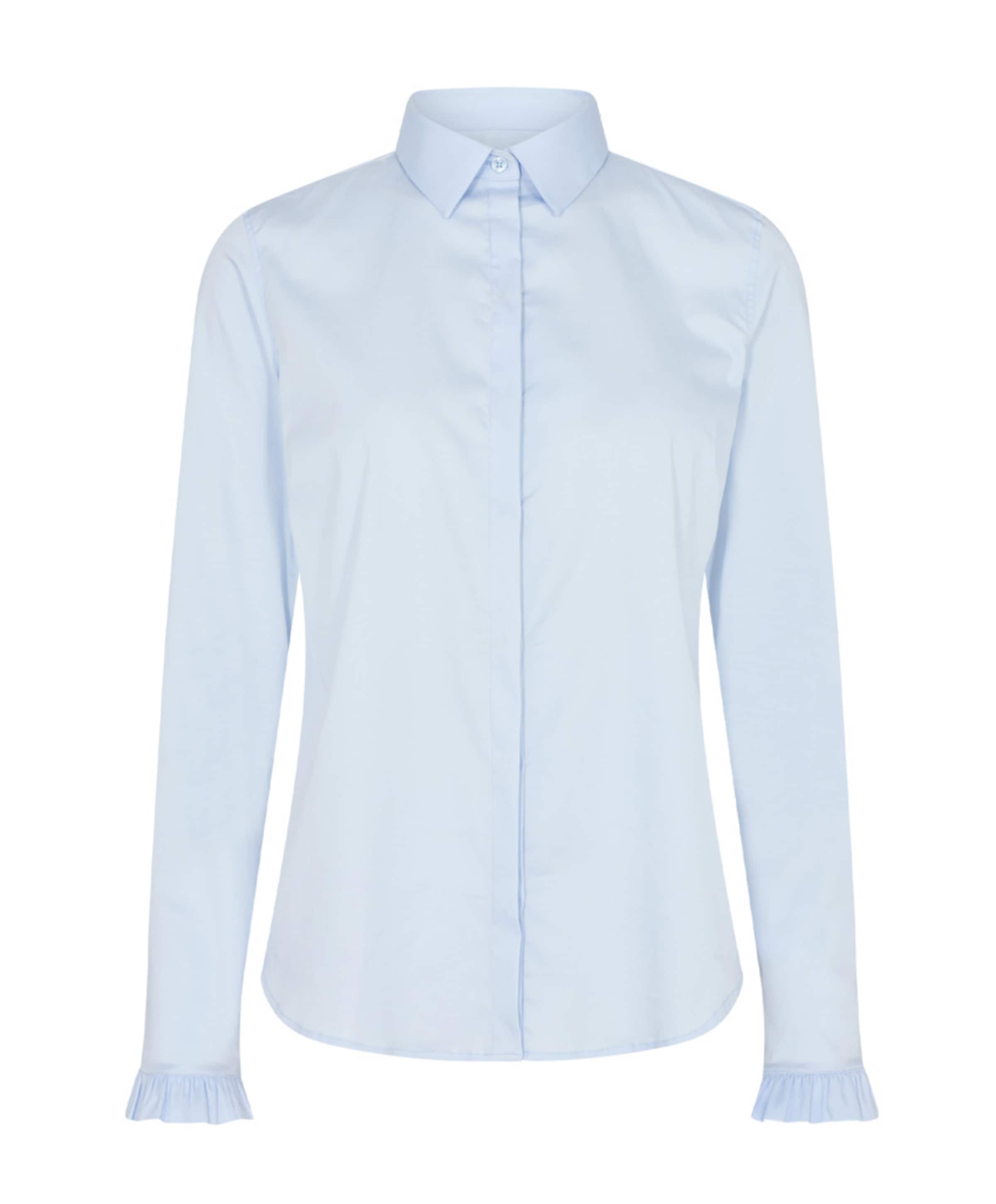 Dames blouse blauw