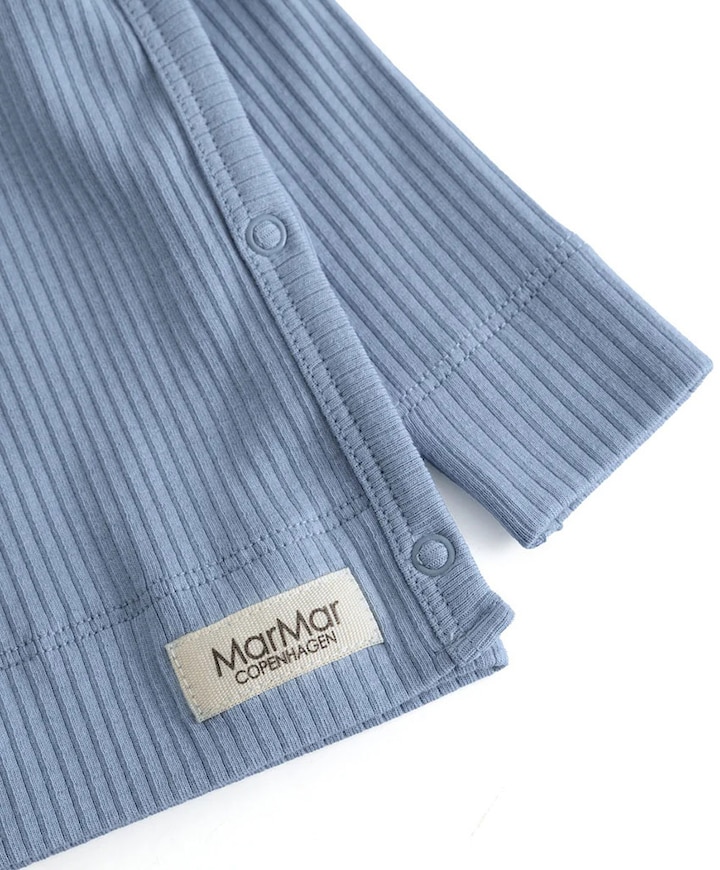 Uniseks longsleeve blauw