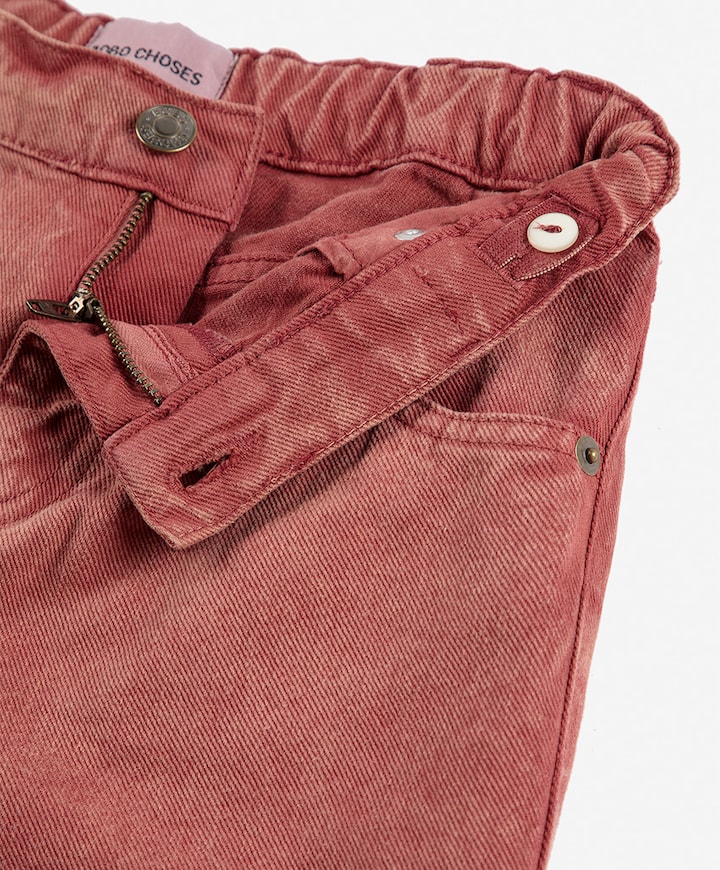 Denim pant jeans bruin