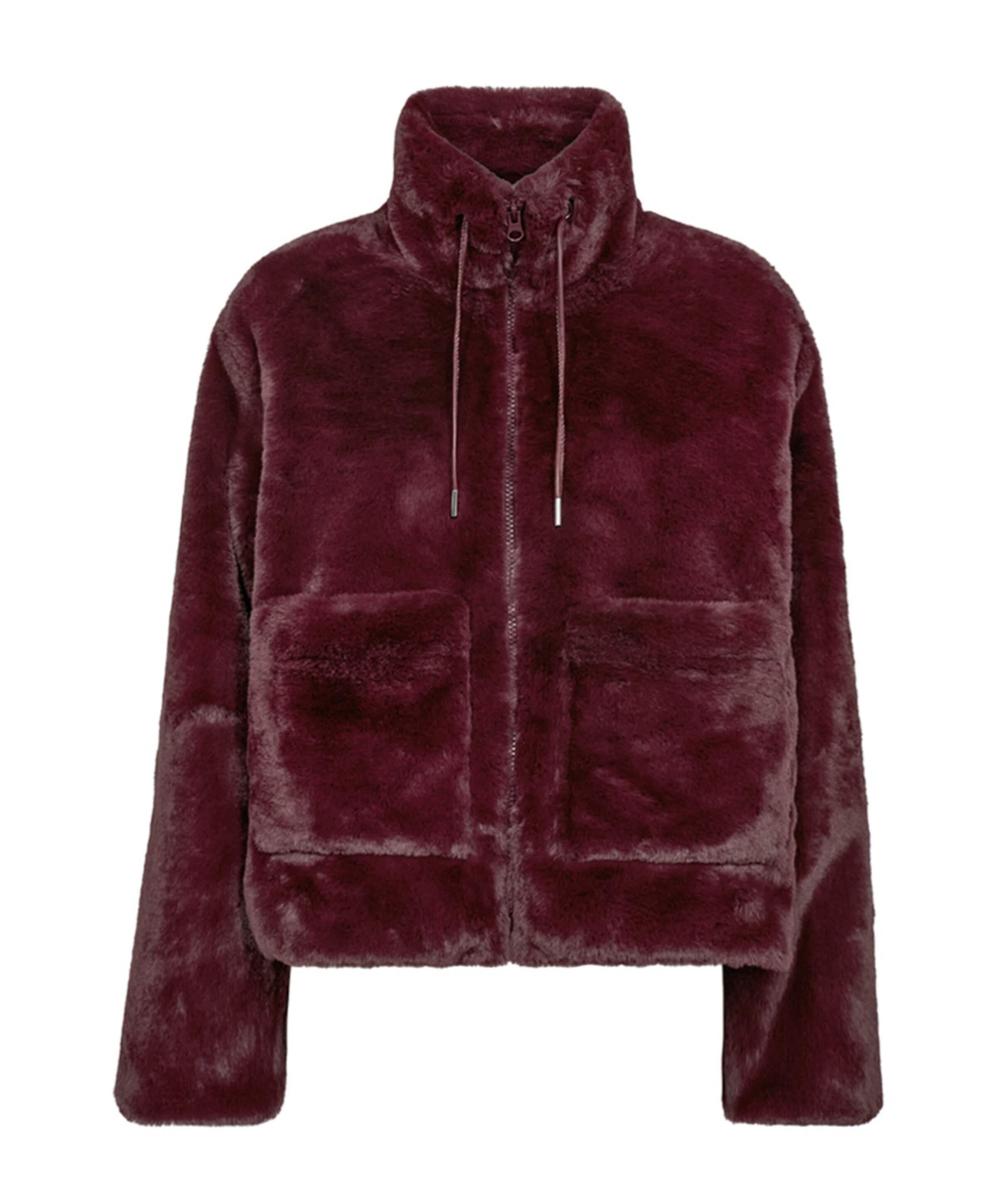 Dames jas bordeaux