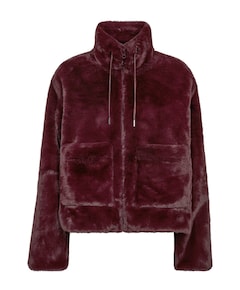 Dames jas bordeaux