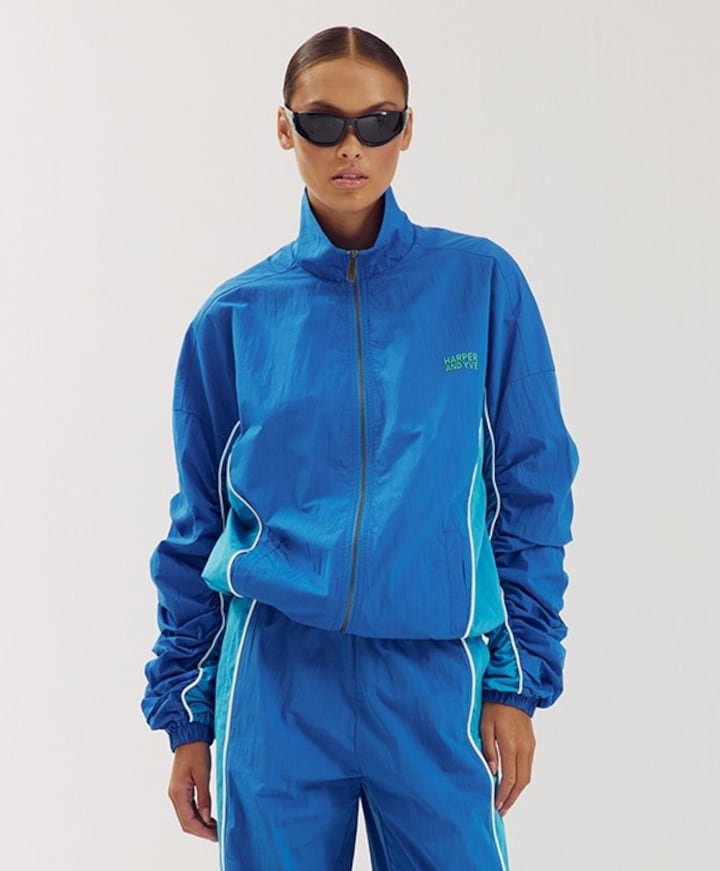 Dames vest blauw
