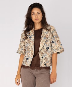 Dames blazer beige