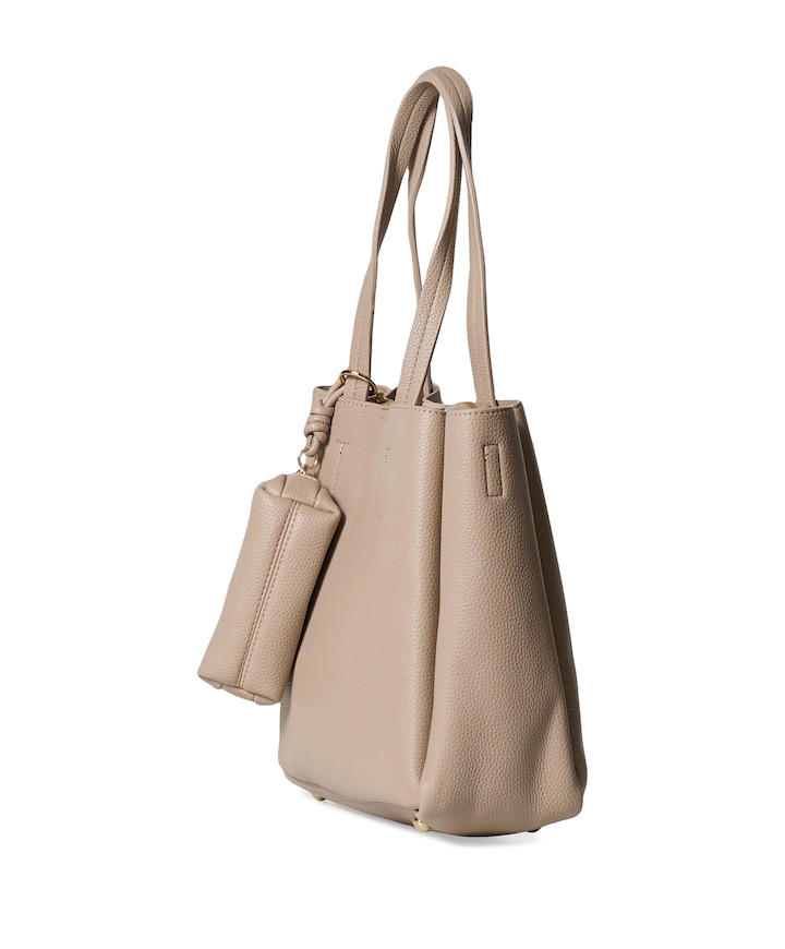 Dames tas beige