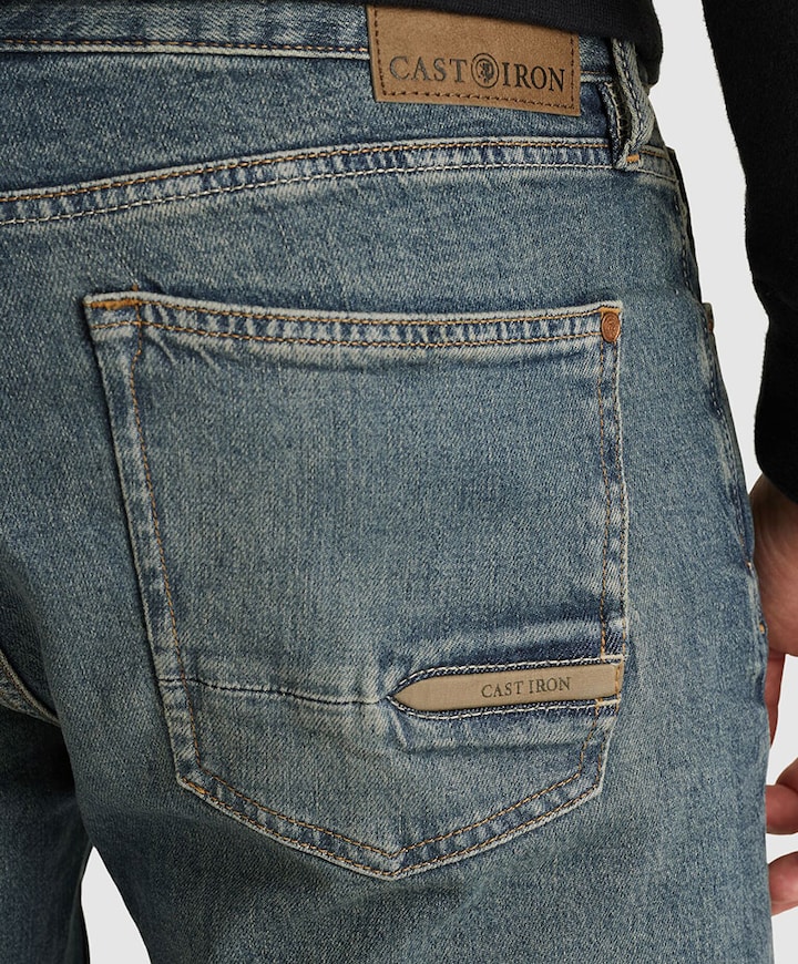 VALVER REGULAR DURABLE VINTAGE WAS heren jeans blauw