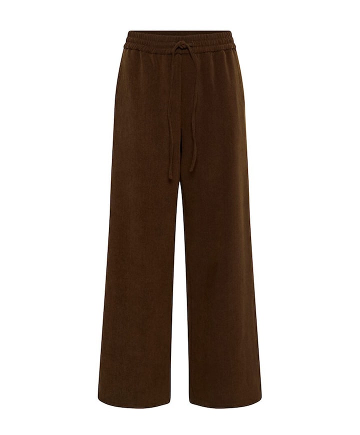 MWDora Wide dames broek bruin