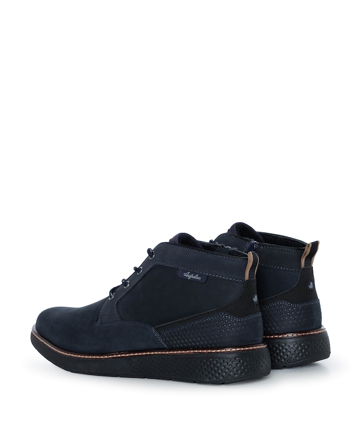 Daryl heren veterboots blauw