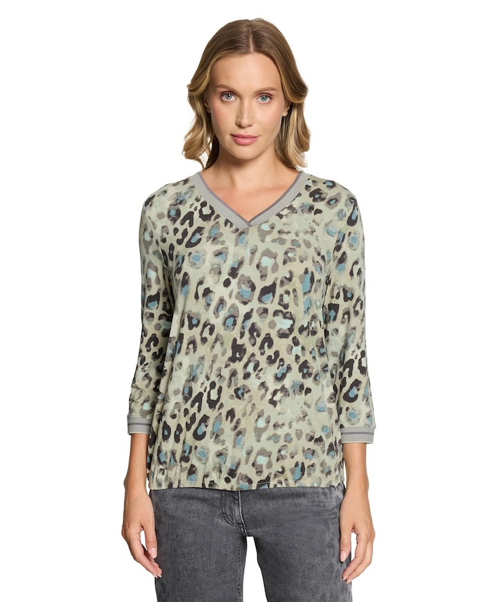 Dames longsleeve groen