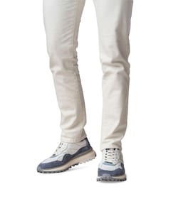 heren sneakers blauw