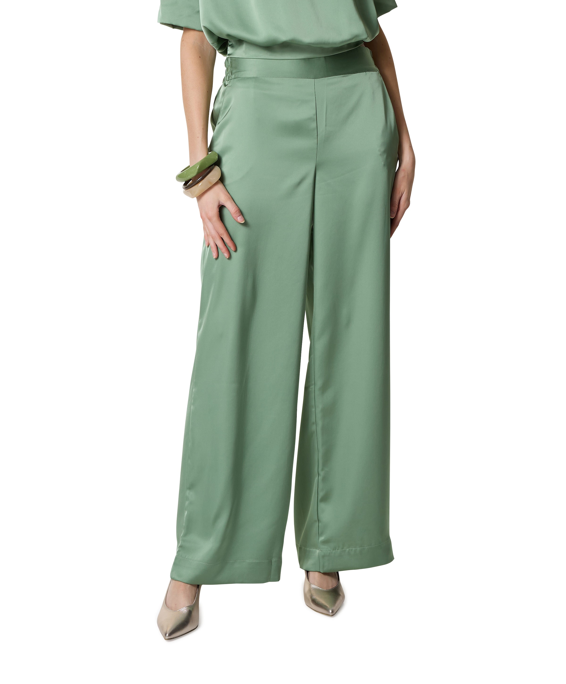 BILLY dames broek groen