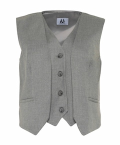 Dames gilet grijs