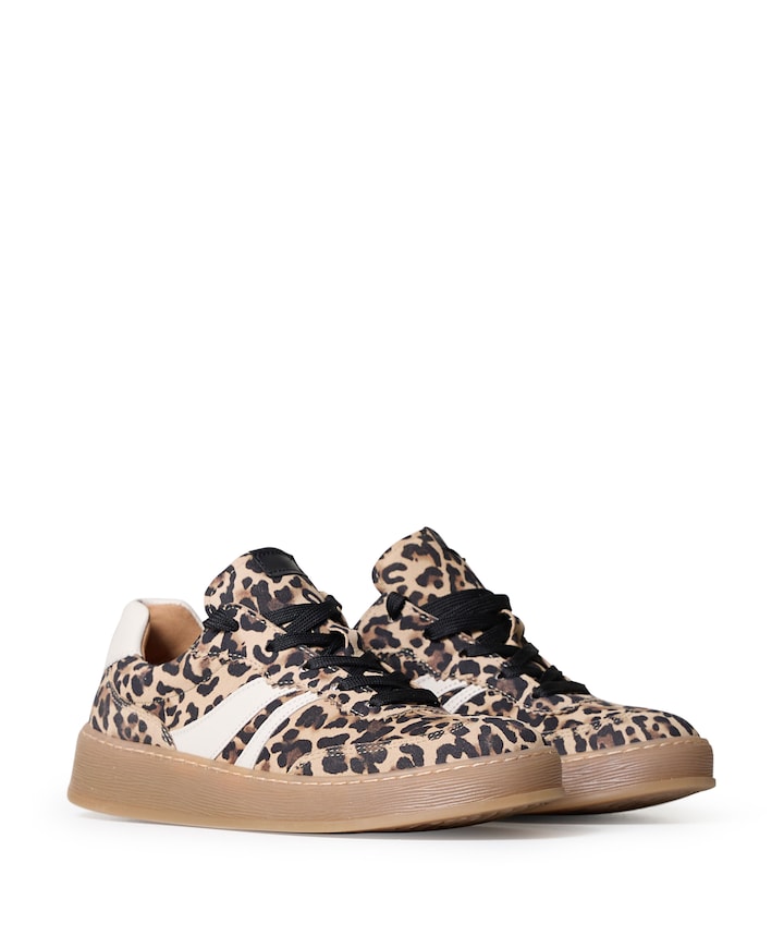 dames sneakers bruin