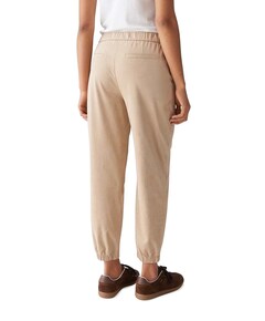 Myha velour dames broek beige