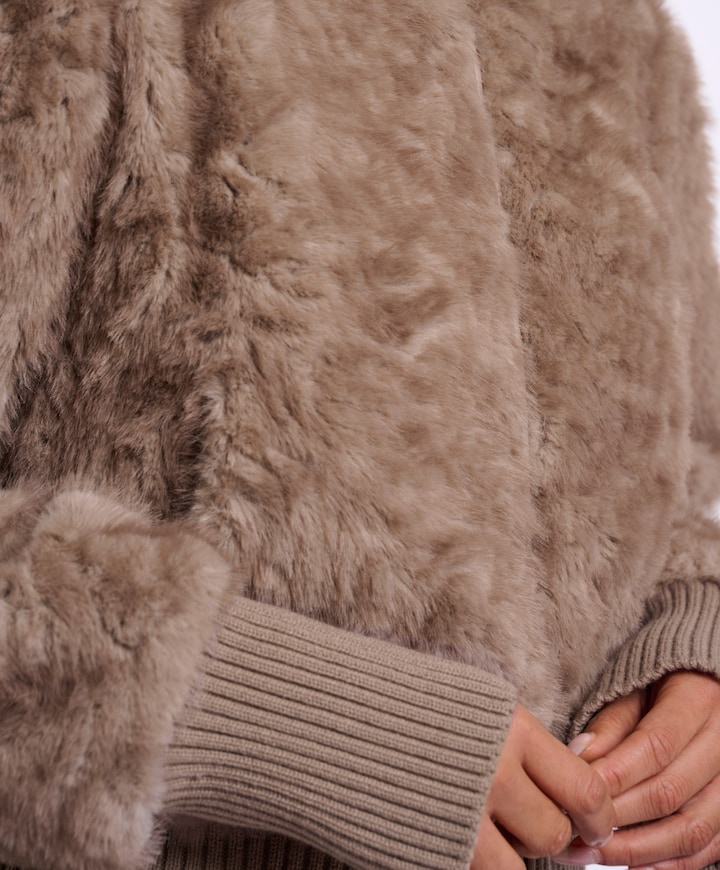 Dames jas beige