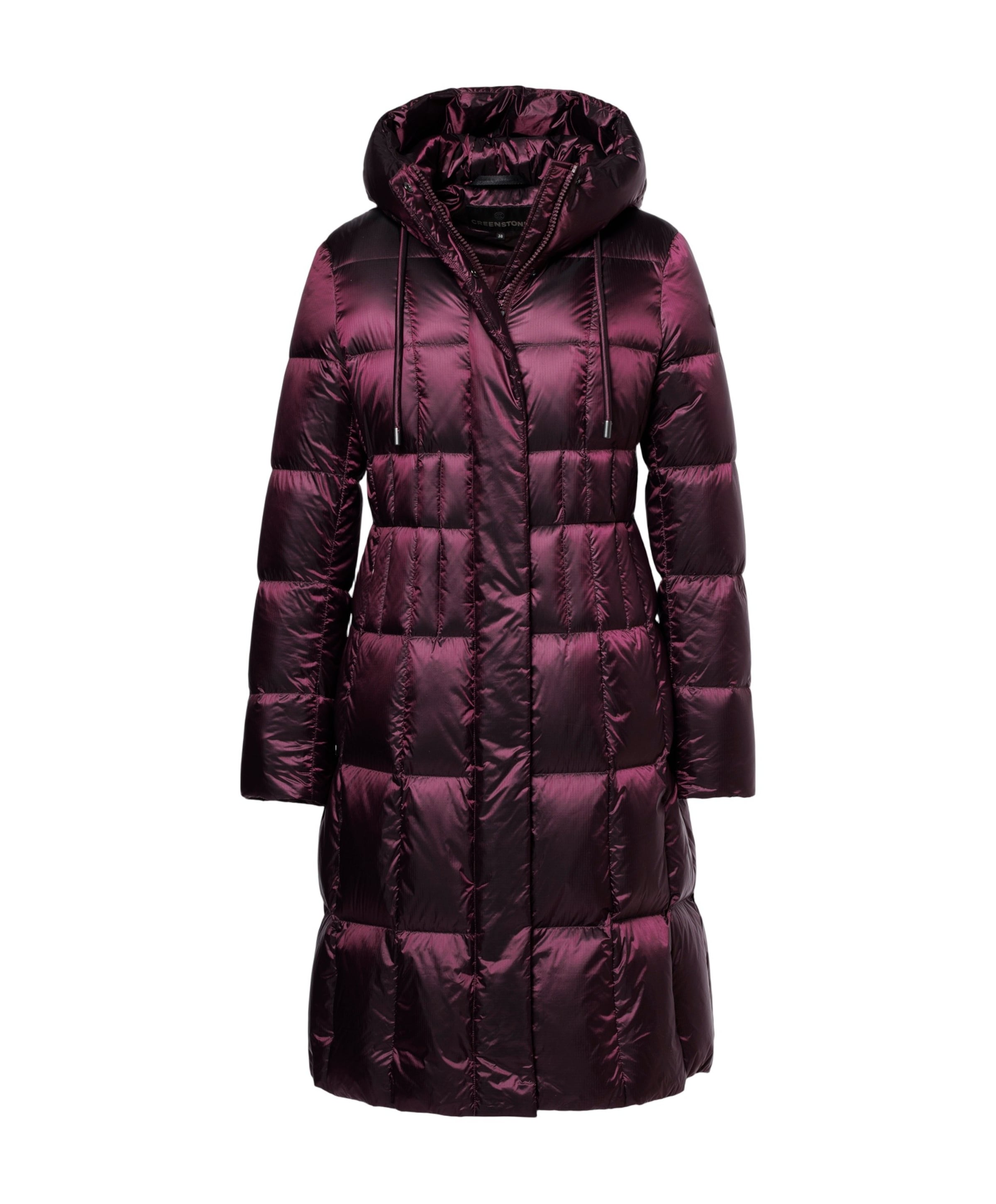 Dames jas bordeaux
