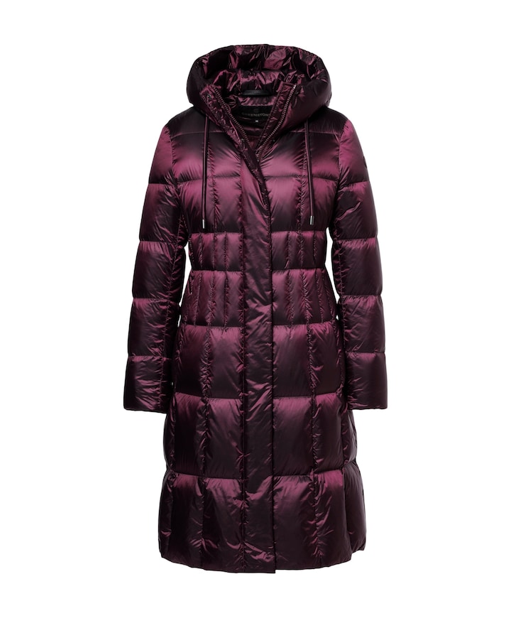 Dames jas bordeaux