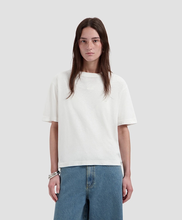 Dames T-shirt ecru