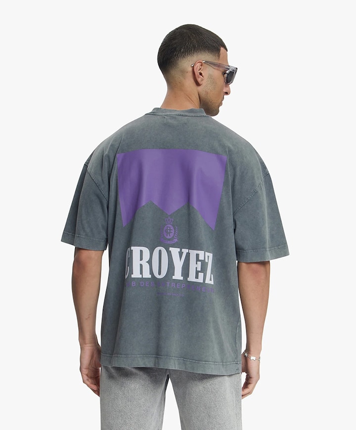 Heren T-shirt grijs