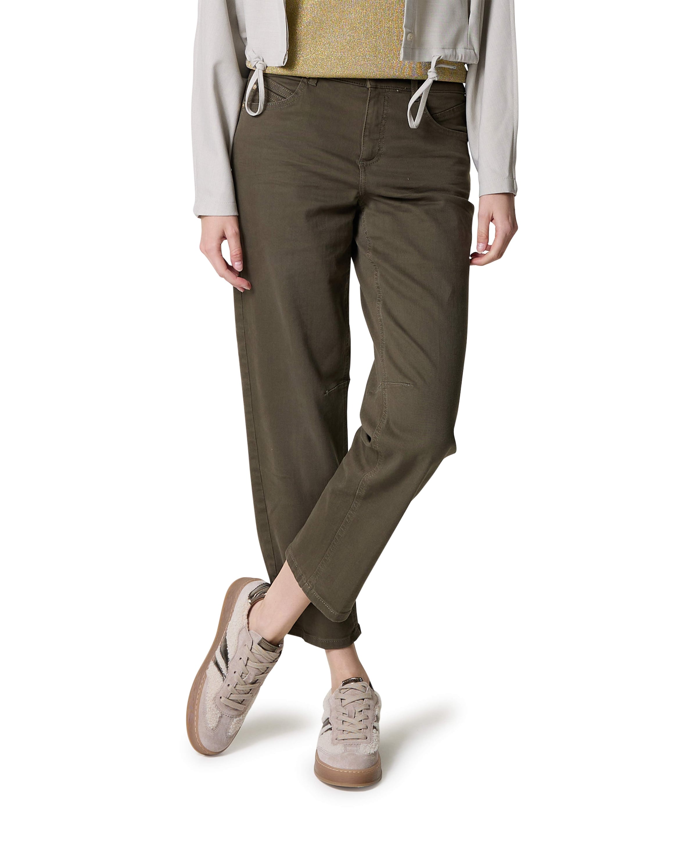 EVY dames jeans groen