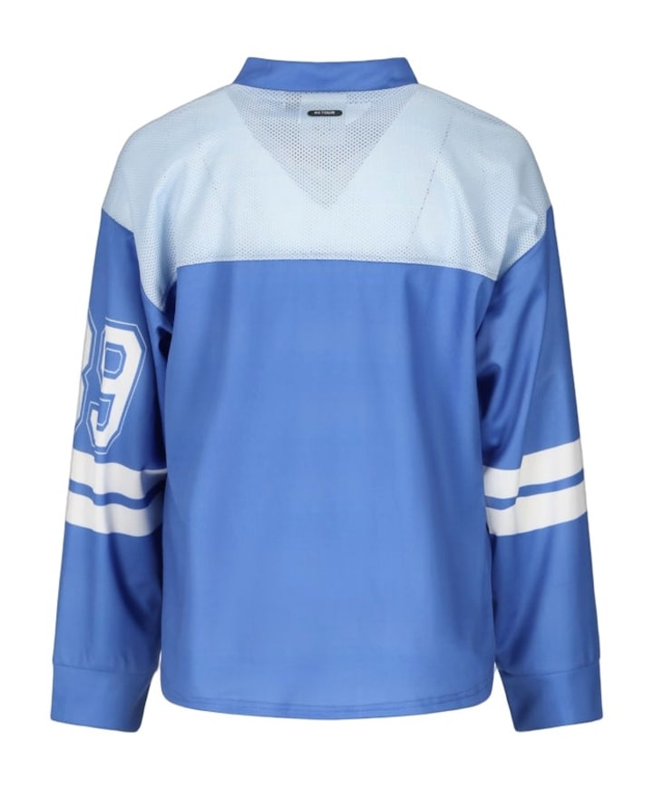 Meisjes longsleeve blauw