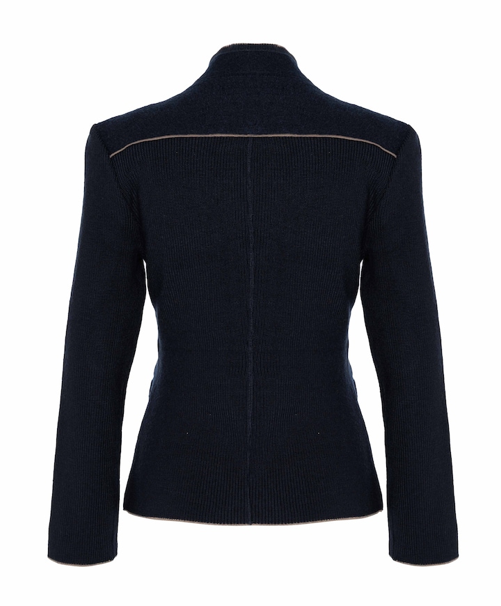 Dames vest blauw