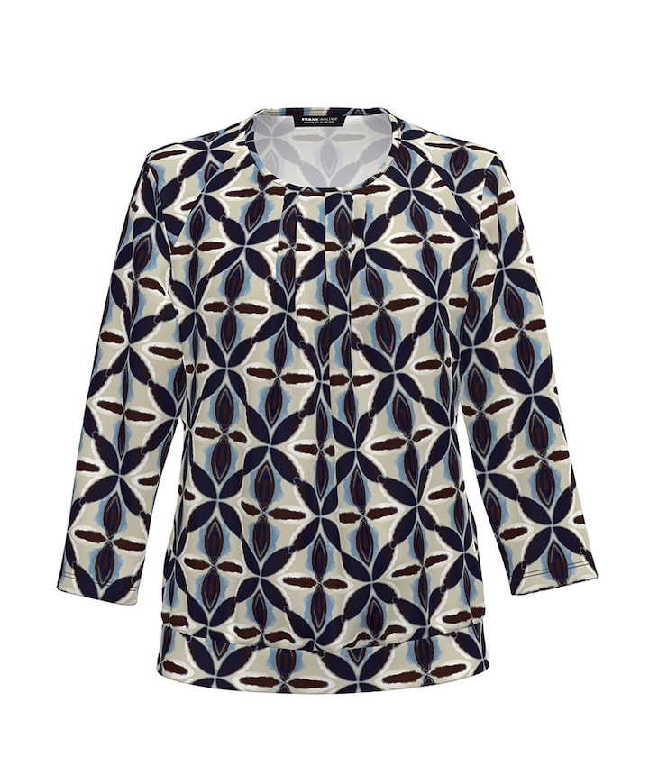 Dames longsleeve beige