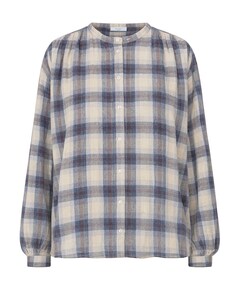Dames blouse blauw