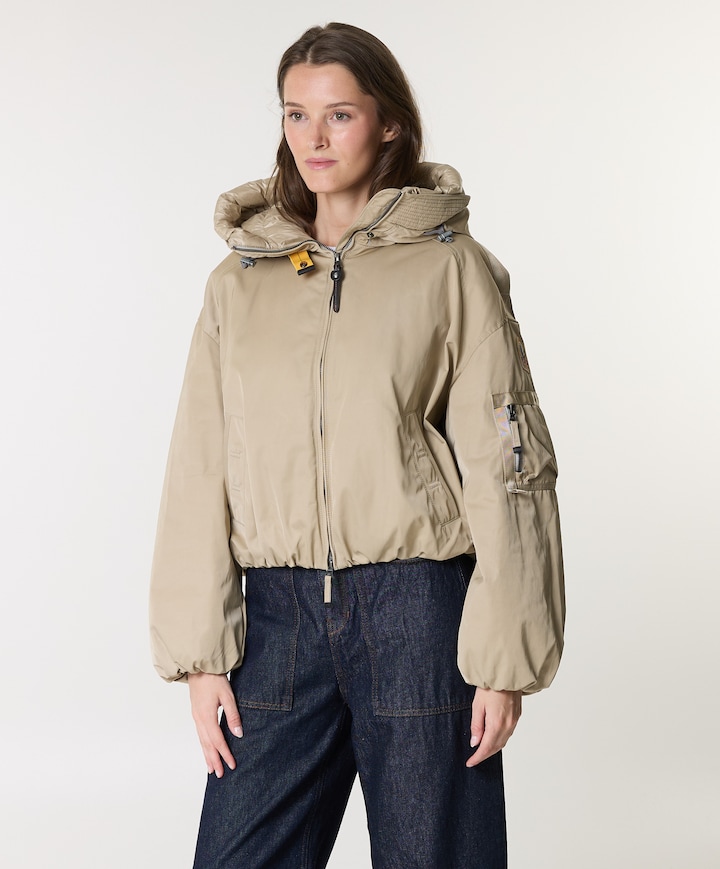 Dames jas beige