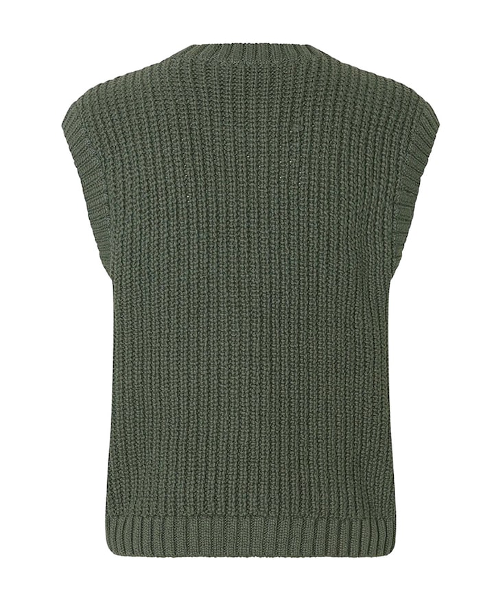 Dames gilet groen