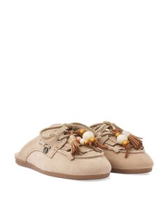 June Rhea dames clogs beige