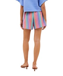 isa rainbow dames korte broek roze