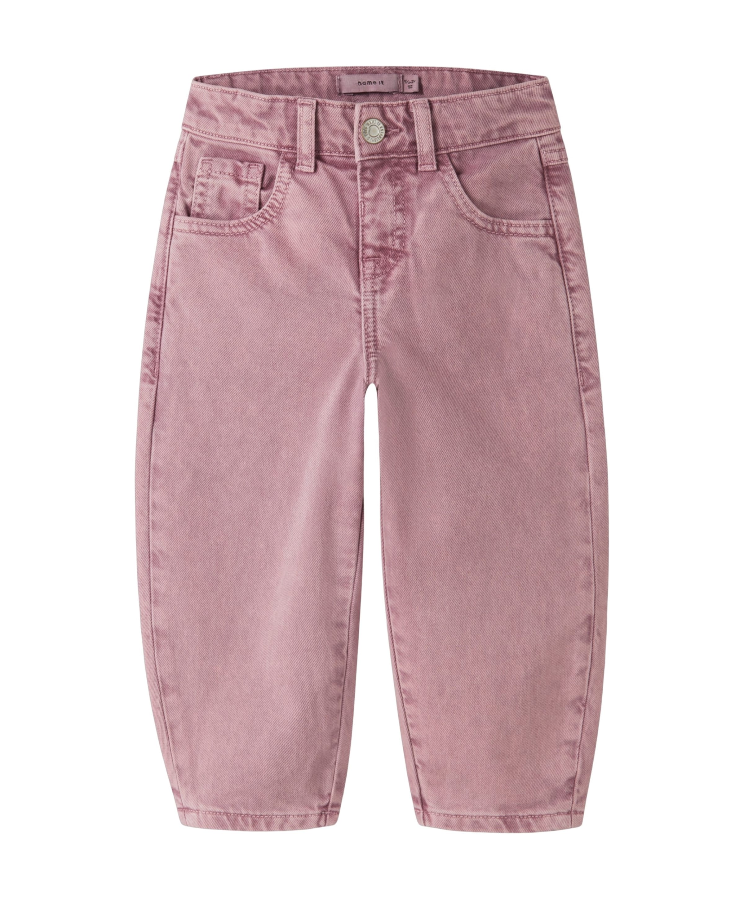 NMFBELLA BARREL DNM 4689-BE L meisjes jeans roze