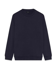 Heren longsleeve blauw