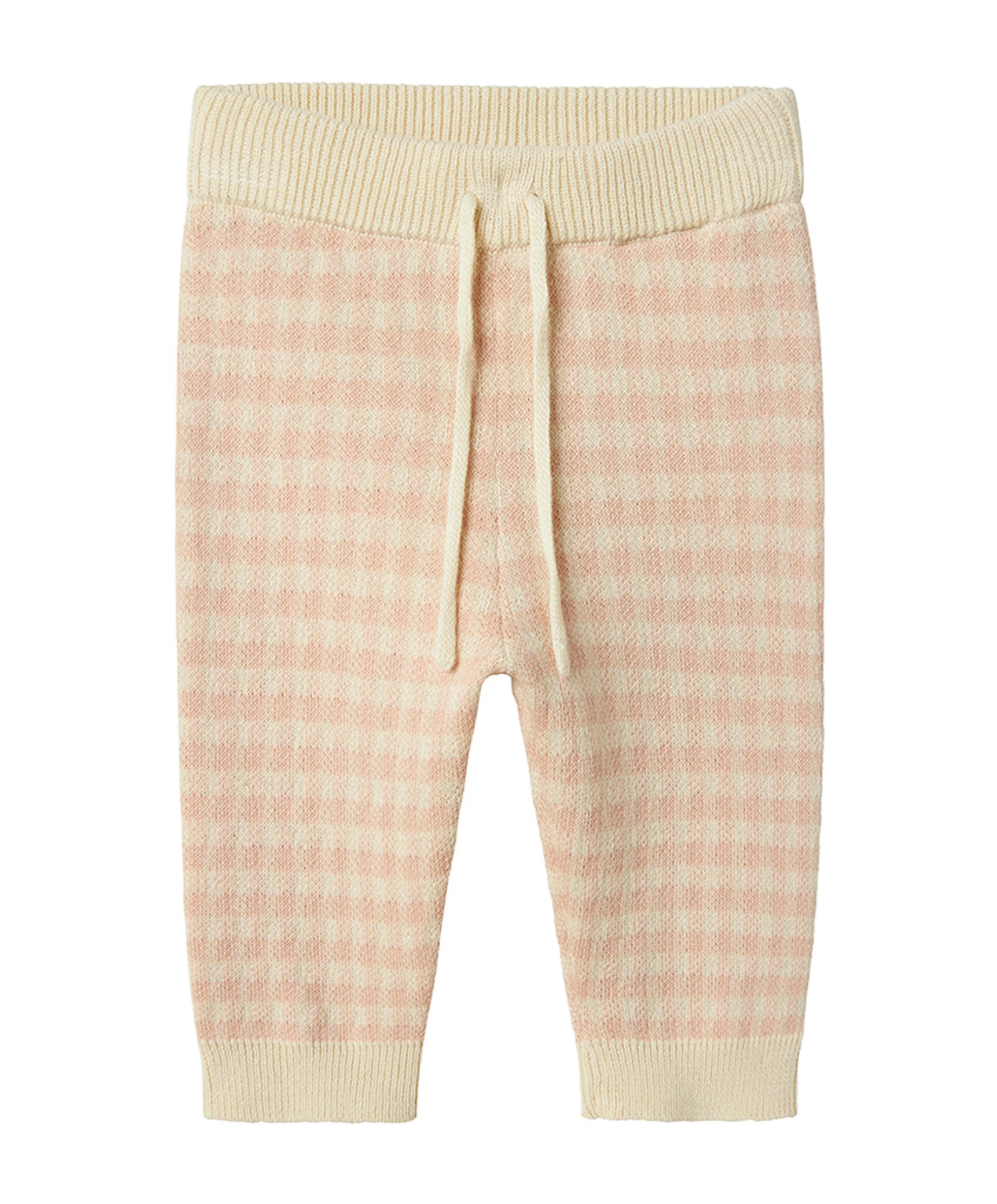 NBFNADIE KNIT PANT LIL broek roze