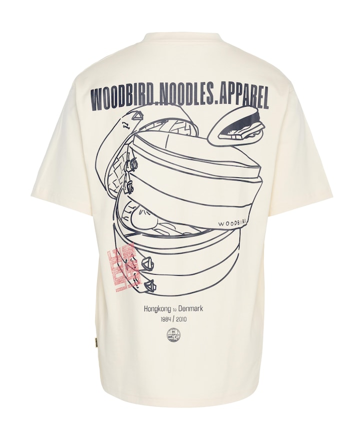 Heren T-shirt ecru