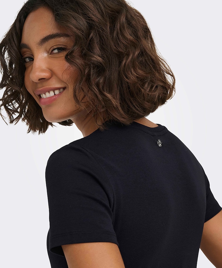 Dames T-shirt zwart