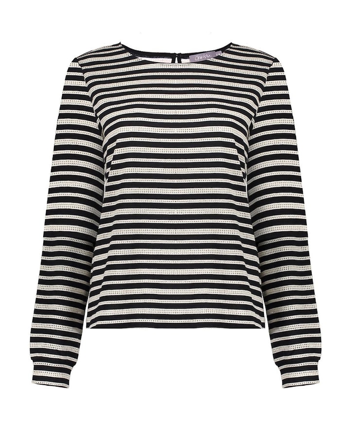 Dames longsleeve zwart