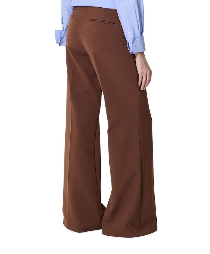 Famous dames broek bruin